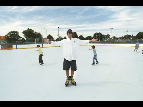 Видео: История синтетического льда Супер-Глайд рассказанная его создателем.