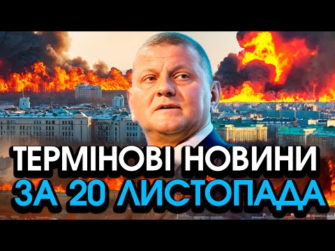 Видео: Раптове ПОВЕРНЕННЯ Залужного з ШОКУЮЧОЮ ЗВІСТКОЮ! Країну огорнуло НЕВИМОВНЕ ЩАСТЯ — головне за 20.11