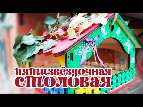 Видео: Кормушка для птиц. Как использовать остатки страз (3)