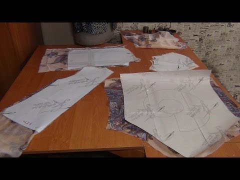 Видео: Как кроить шифон: блуза, туника