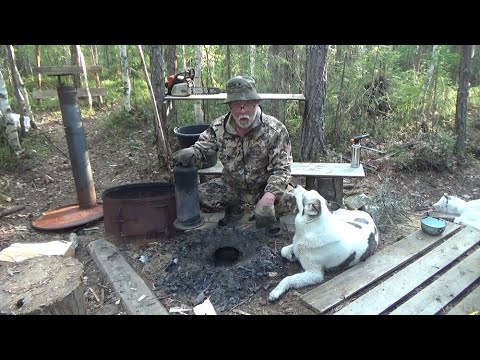 Видео: Еду на бунгало. Варю дёготь.