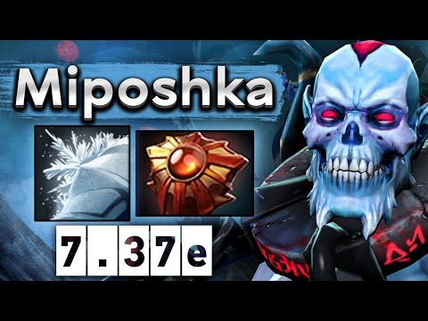 Видео: Мипошка на Личе, очень сильный саппорт! - Miposhka Lich 7.37 DOTA 2