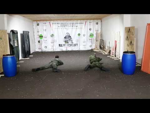 Видео: изготовка к стрельбе лежа при отходе.