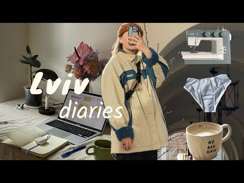 Видео: Життя у Львові✨| затишні прогулянки та швейні справи🪡🧺