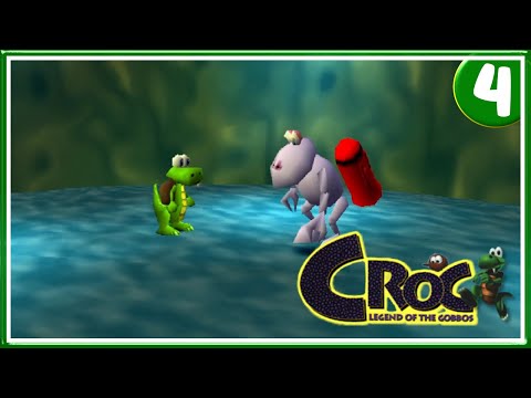 Видео: ЗИМНЯЯ АТМОСФЕРА И БОСС С ДЖЕТПАКОМ ➤ Croc: Legend of the Gobbos ➤ Прохождение #4