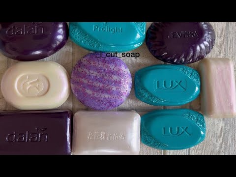 Видео: Asmr cutting dry soap/soap carving/relax video/резка сухого мыла