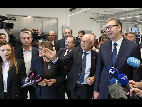 Видео: Вучић: Добили смо једну од најбољих фабрика