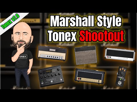 Видео: Обзор тональностей в стиле MARSHALL в ToneX v2.0 – JCM800 против Jubilee против Vintage Style