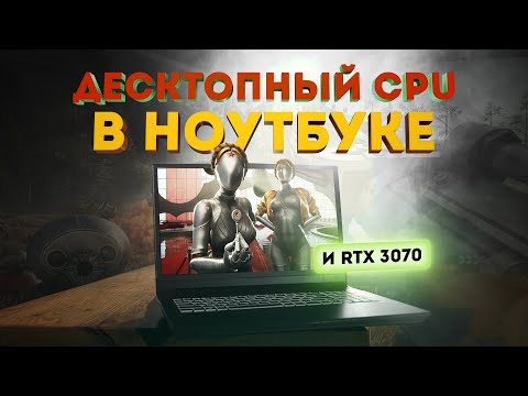 Видео: Настольный CPU в ноутбуке? Обзор Hiper G16!
