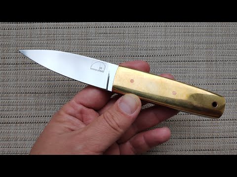 Видео: Нож ПУЛЯ Золотое Сечение