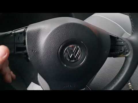 Видео: Кожаный руль на Т5 VW от Пассата.