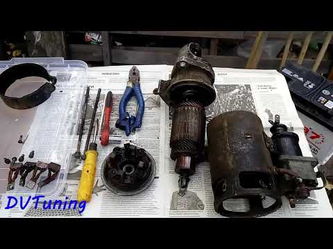 Видео: Ремонт стартера  #МОСКВИЧ