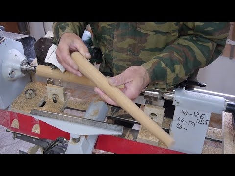 Видео: Точим мебельные ножки. Часть 2. Beech furniture legs.