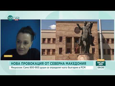 Видео: Експерт: Хората в Северна Македония се страхуват да декларират българското си гражданство