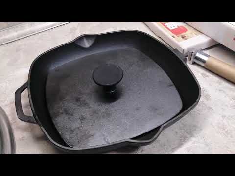 Видео: Отзыв сковорода гриль Biol и пресс для цыплёнка тапака Biol