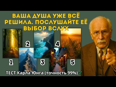 Видео: 🤎 ВАША ДУША УЖЕ ВСЁ РЕШИЛА. Этот тест Юнга лишь озвучит её выбор вслух.