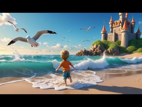 Видео: Давайте построим песочный замок! | Лучшие песни и стишки для детей