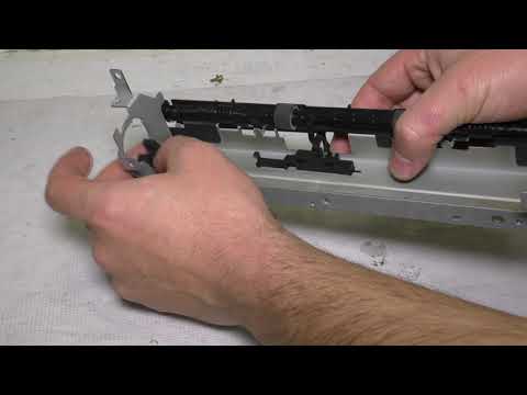 Видео: Разборка профилактика печки xerox Phaser 3121.