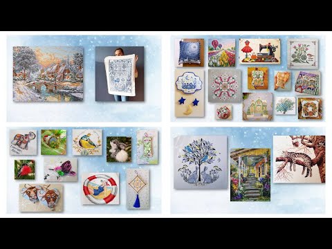 Видео: РУКОДЕЛЬНЫЕ ИТОГИ 2020 // 212 000 крестиков за год