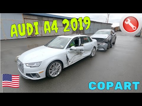 Видео: Audi A4 2019 Биток из США