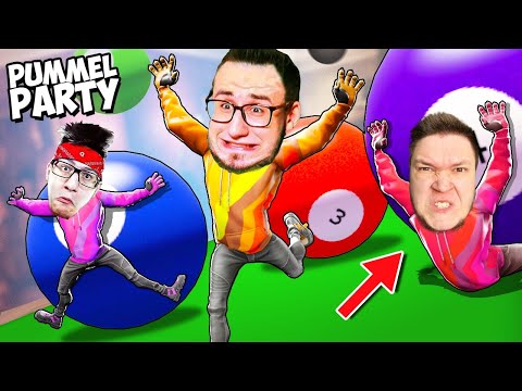 Видео: УВЕРНИСЬ ОТ ШАРА ИНАЧЕ ТЫ ТРУП! САМАЯ РАНДОМНАЯ ПАРТИЯ! НОВАЯ КАРТА И РЕЖИМЫ В PUMMEL PARTY