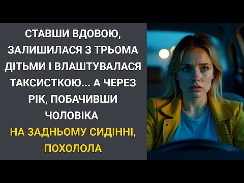 Видео: Ставши вдовою, залишилася з 3 дітьми і влаштувалася таксисткою... А через рік побачивши чоловіка на