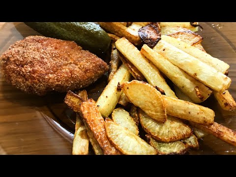 Видео: Вы будете в восторге когда узнаете чем заменить Жареную Картошку! Как жарить дайкон? Готовим Вкусно