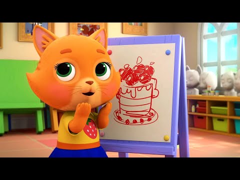 Видео: 😻 Кошечки-собачки 🐶 — Яблочный день — Серия 28 — Развивающий мультик о животных
