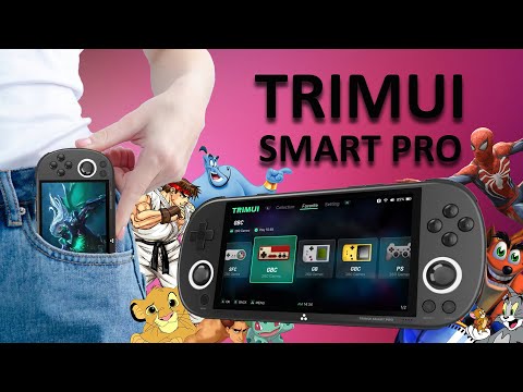 Видео: Портативная ретро-консоль Trimui Smart Pro | Все любимые игры в твоем кармане.