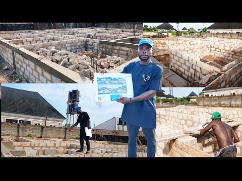 Видео: Стоимость строительных работ и составление плана здания в Бенин-Сити, Нигерия.