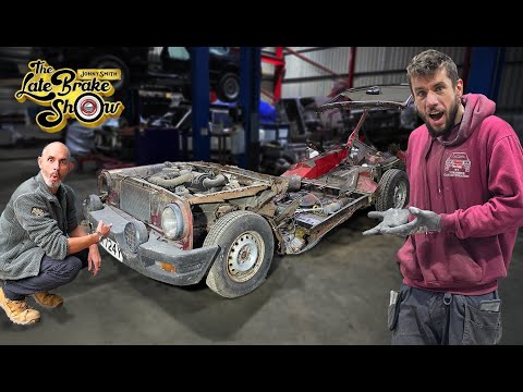 Видео: Замена кузова классического автомобиля на Talbot Matra Rancho из шоу Late Brake Show