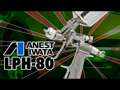 Видео: Тест пистолета Anest Iwata lph-80 для локального ремонта и аэрографии
