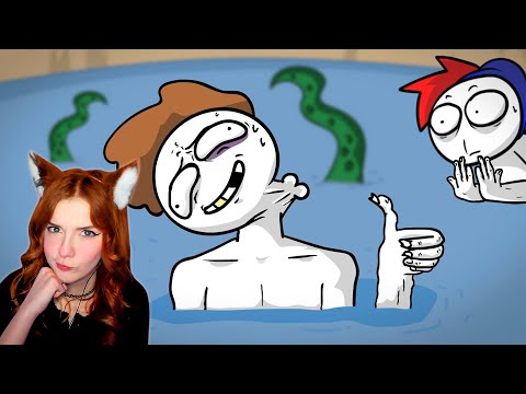 Видео: Друг неудачник и озеро... (Анимация) Закатун ( ZAKATOON ) Реакция