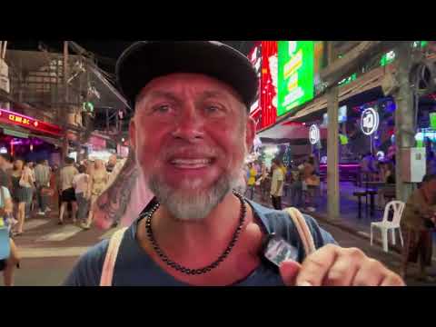 Видео: Так ли страшно на  Бангла Роуд? Пхукет с Главным дегустатором по сервису. Bangla Road днем и ночью