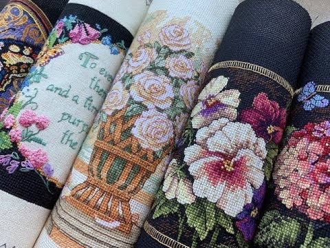 Видео: 268. Моя Коллекция ВЫШИТЫХ миниголдов