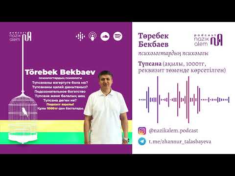 Видео: Төребек Бекбаевпен 3-эпизод: Түпсана; Түпсанадағы байлық пен кедейлік; Түпсананы қалай өзгертеміз?