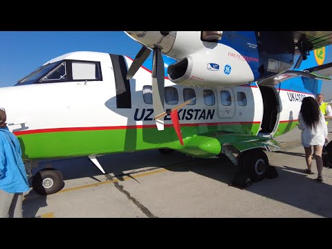 Видео: Turbolet L410 UVP "Узбекистон Хаво йуллари"