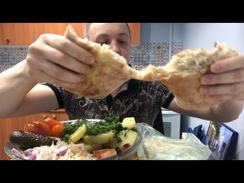 Видео: Простая еда в зимний вечер МУКБАНГ mukbang eating