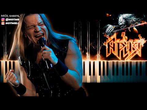 Видео: Ария - Потерянный Рай караоке, кавер на пианино