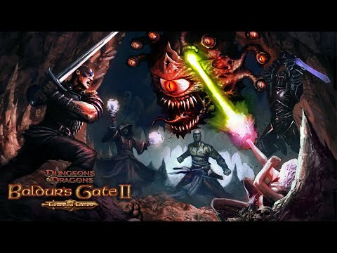 Видео: Baldur's Gate 2:EE [безумие\соло\кенсай-маг] - 3