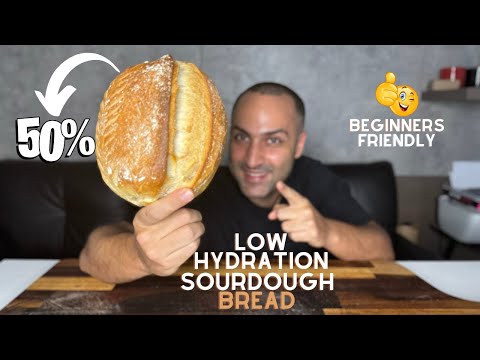 Видео: Самый низкогидратированный хлеб на закваске! Больше никаких сложений!!!