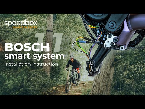 Видео: Инструкция по установке eBike Tuning SpeedBox 1.1 (B.Tuning) для Bosch (Smart System)