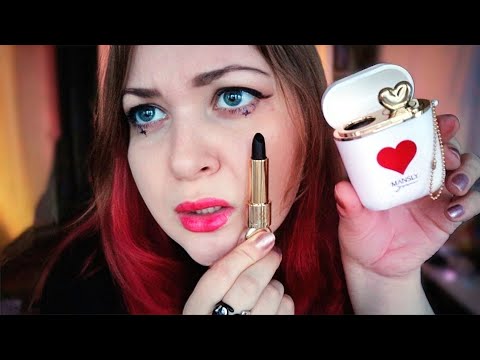 Видео: АСМР МАКИЯЖ милой косметикой 💄 от токс девочки из класса ASMR makeup from a toxic girl from school