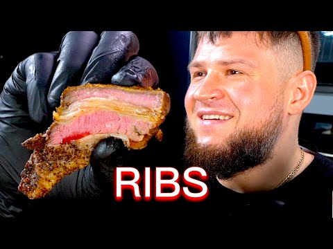 Видео: BEEF RIBS COOKING AND EATING, ASMR MUKBANG, АСМР МУКБАНГ, 먹방, 大食い, たべる, 谢尔盖