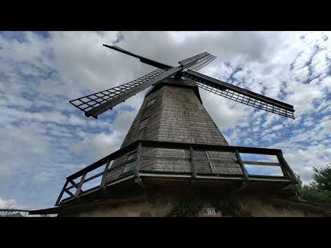 Видео: Ветреная мельница полностью востановлена 👍 100 лет. Wind mill 100 years full recovery 👍