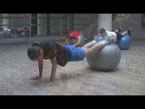 Видео: ОФП пловцов.  "Плавание и Фитбол"