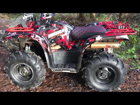 Видео: Тюнинг квадроцикла Yamaha Grizzly 700