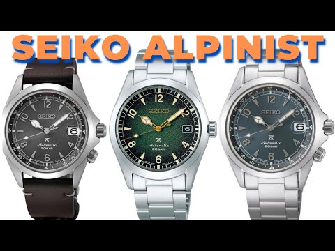 Видео: Новые Seiko Alpinist, которые меня покорили! Seiko SPB201J1, SPB197J1 и SPB155J1