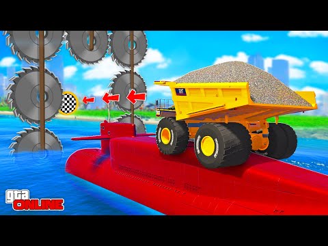 Видео: ПАРНЫЙ СКИЛЛ-ТЕСТ НА ПОДВОДНОЙ ЛОДКЕ В GTA 5! ДОВЕЗИ МЕНЯ | КООПЕРАТИВНЫЙ ПАРКУР В ГТА 5 ОНЛАЙН