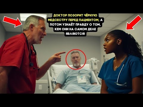 Видео: Доктор УНИЖАЕТ чёрНУЮ медсестРУ ПЕРЕД ПАЦИЕНТОМ, А ПОТОМ УЗНАЁТ ПРАВДУ О НЕЙ!